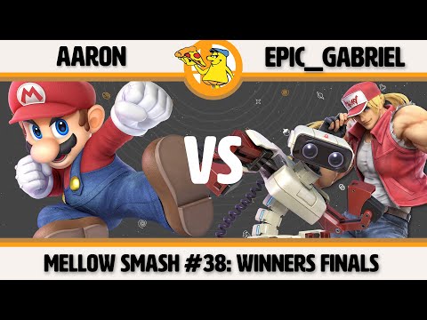 Mellow Mushroom SSBU #38 - Aaron (Mario) vs Epic_Gabriel (ROB/Terry) Smash Ultimate Winners Finals