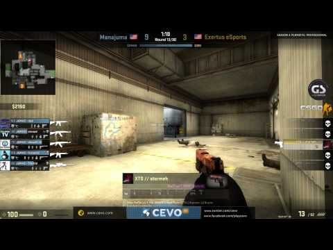 CEVO-Pro CS:GO Season 4 Playoffs: Manajuma vs. Exertus - LB Round 2 on de_cache (1 of 3)