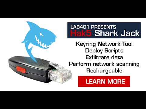Hak5 Shark Jack presentation by Lab401.com