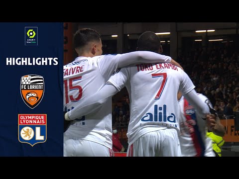 FC LORIENT - OLYMPIQUE LYONNAIS (1 - 4) - Highlights - (FCL - OL) / 2021-2022
