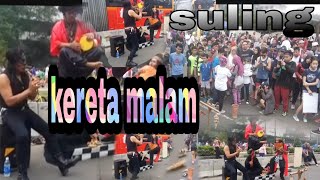 Download lagu pengamen Viral - seruling - kereta malam car free day bunderan HI mp3
