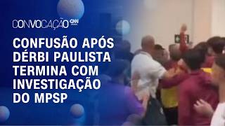 Vídeo: “CENA LAMENTÁVEL”: Jogadores denunciam AGRESSÕES após Corinthians x Palmeiras | Convocação CNN