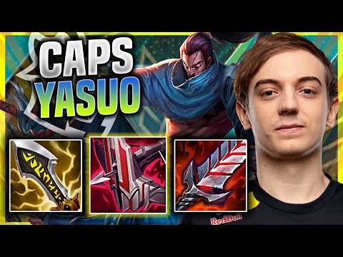CAPS IS READY TO PLAY YASUO WITH IMMORTAL SHIELDBOW! - G2 Caps Plays Yasuo MID vs Zoe! | Season 11