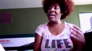 Schawayna Raie singing I Am God by Donald Lawrence