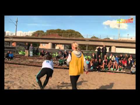 FINAL OV Beachhandboll 2012 3 juni SM Dam Junior