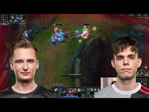 MSF Vetheo Vs FNC Humanoid Crazy Close 1v1!!