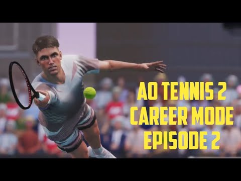 MUST WATCH COMEBACK?!? AO Tennis 2 Career Mode Episode 2 -  *PS5 Gameplay* #tennis #australianopen