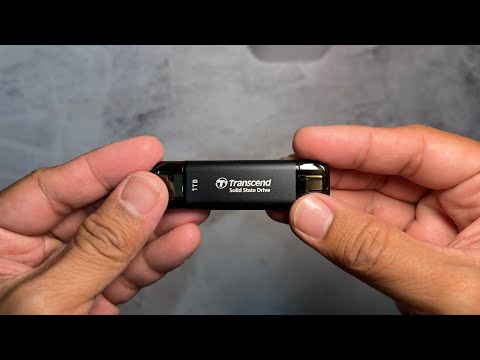 Transcend The BEST & SMALLEST external SSD Storage. Transcend 1TB ESD310C UNBOXING
