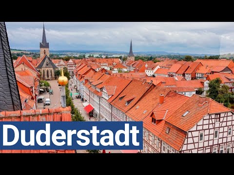 Duderstadt im Eichsfeld, eine der schönsten Fachwerkstädte in Deutschland