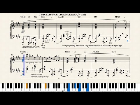 [NEW VERSION] Calamity Mod OST | Roar of the Jungle Dragon | Piano solo (sheet music)