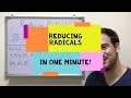 Reducing Radicals Square Roots Mega Math Minute