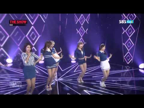 140715  AOA - Short Hair @ The Show