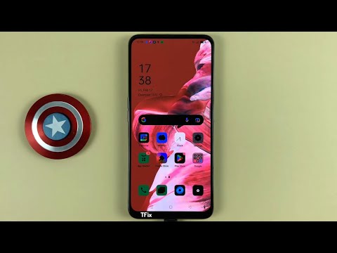 How to enable/disable the Invert Color shortcut on OPPO Reno2 F Android 11