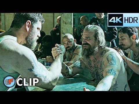 Red Guardian Arm Wrestling Scene | Black Widow (2021) IMAX 4K HDR Movie Clip
