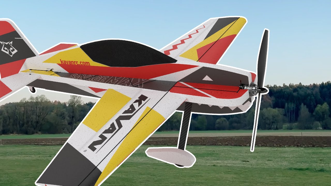 RC letadlo KAVAN Savage MAX, modrá