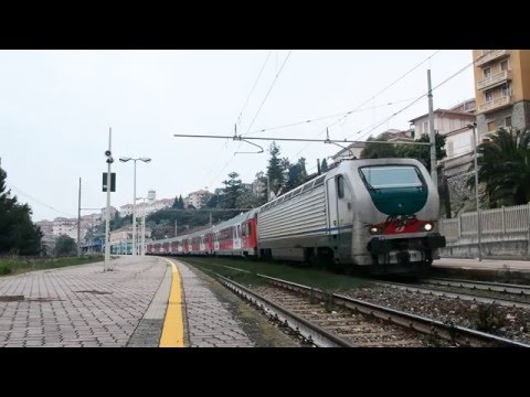 La potenza della E402B - EuroCity Thello 139/140 Nice-Ville - Milano Centrale