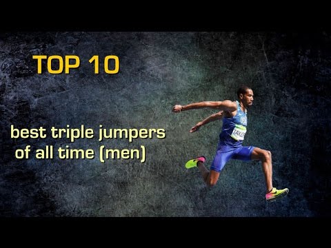 Top 10 triple jumpers of all time (men)