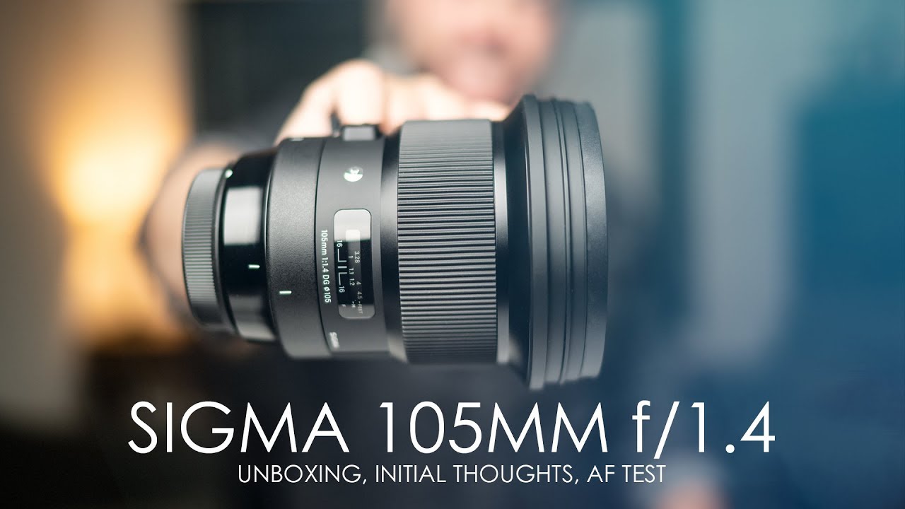 Объектив Sigma 105mm f/1.4 DG HSM Art Nikon F