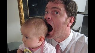 Panera Bread&#39;s Rainn Wilson from Lide Haiti Jokes: &quot;What About Human Baby Meat?&quot;