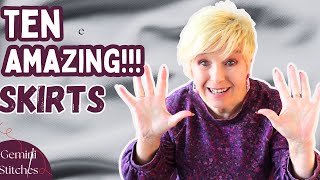 TEN Skirt Patterns You CAN'T Live Without