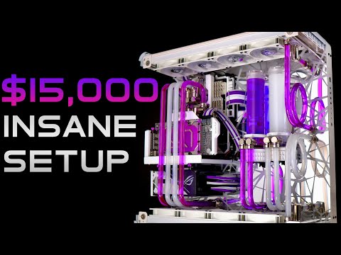 DREAM $15,000 Custom Water Cooled Gaming PC Build