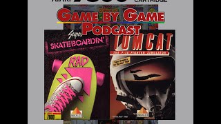 The Atari 7800 Game by Game Podcast: Episode 26 – Tomcat F-14 Flight Simulator & Super Skateboardin’