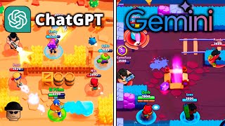 ChatGPT vs Gemini Criam Brawl Stars do Zero