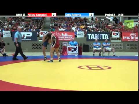 58 KG - Kelsey Campbell vs. Sally Roberts