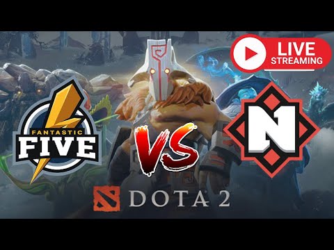 Live Stream - Nemiga Gaming VS Fantastic Five - Dota 2