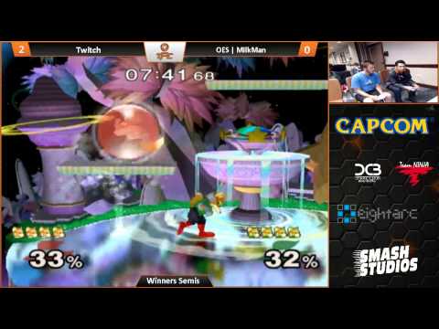 TFC 2015 : Top 8 - Melee - Twitch vs OES | Milkman WS