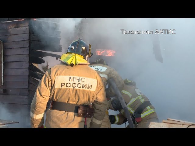 Женщину-инвалида спасли из пожара