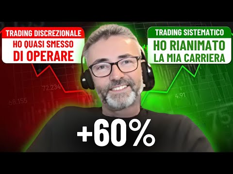 Gianluca: Da trader per le banche a Trader Indipendente, +60% con il Metodo Unger