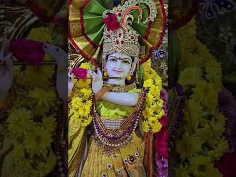 Our Beautiful Sri Madhuri Sakhi Samedha Sri Premika Varadhan at Madurai Namadwaar #Krishna #radha