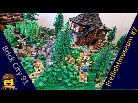 Brick City #91 - Das Freilichtmuseum #7 - Mehr Begrünung und ein neues Lego Set