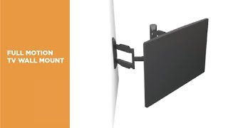 Corner TV Mount Curved Full Motion TV Wall Mount - KMA28-466C