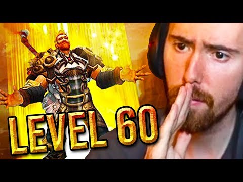 Asmongold Hits Level 60 In Classic WoW & Crazy Stormwind Celebrations
