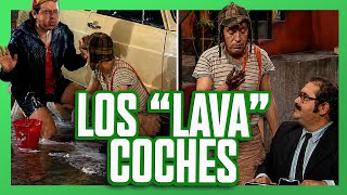 El Chavo del 8: Se ENSUCIAN coches GRATIS