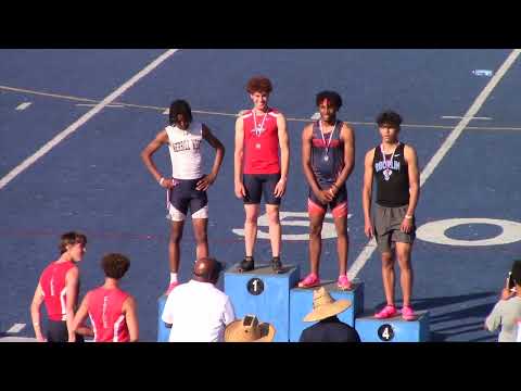 2023 CIF SJS D1 FINALS - Boys 110m Hurdles, 300m Hurdles