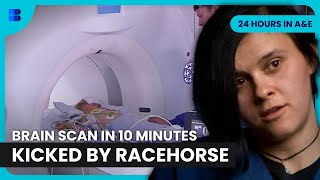 Toddler Kicked By Racehorse Airlifted to St Georges | 24 Hours in A&E