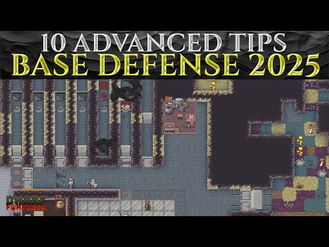 10 Advanced TIPS For BASE DEFENSE in DWARF FORTRESS - Guide