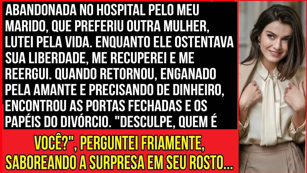 Abandonada no hospital pelo meu marido, que preferiu outra mulher, lutei pela vida...