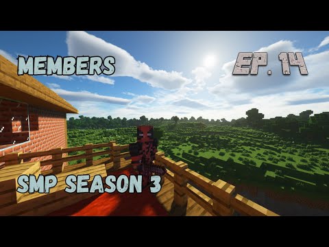 Minecraft Member SMP Season 3 - Ep. 14 - Deadpool Goes to Heaven and Gambling