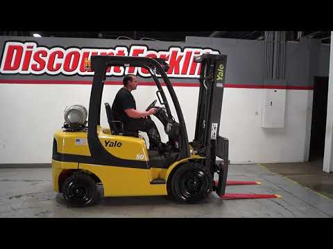 YALE GLP050VX 5,000lb LP (Propane) #155F - Forklift for Sale