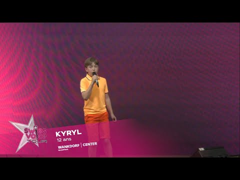 Kyryl 12 ans - Swiss Voice Tour 2023, Wankdorf Shopping Center, Berne
