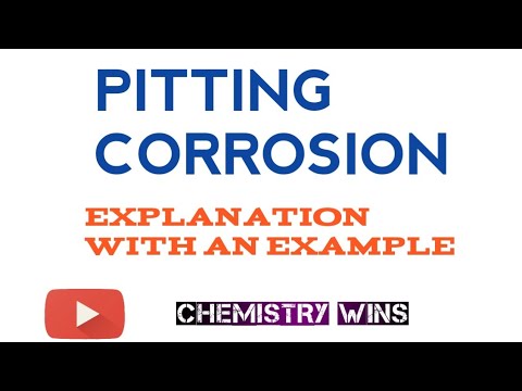 PITTING CORROSION || CORROSION @sadhanadhananjaya CHEMISTRY WINS #chemistry