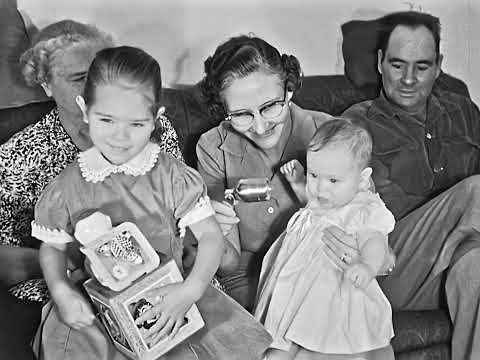 Found 16mm Film Home Movie - 1950s Christmas w/ Optical Sound #2