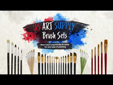 US ART SUPPLY 121-Piece Custom Artist Painting Kit