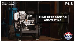 Reassembling & Testing the Pump — Will It Work? | Pt. 8
