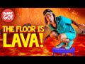 "The Floor is Lava Dance!" 🌋 /// Danny Go! Kids Brain Break Activity Songs