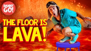  The Floor is Lava Dance!  🌋 /// Danny Go! Kids